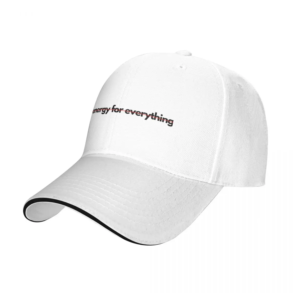 

0% energy for everything. Baseball Cap custom Hat Golf Horse Hat Women's Beach Visor Men's