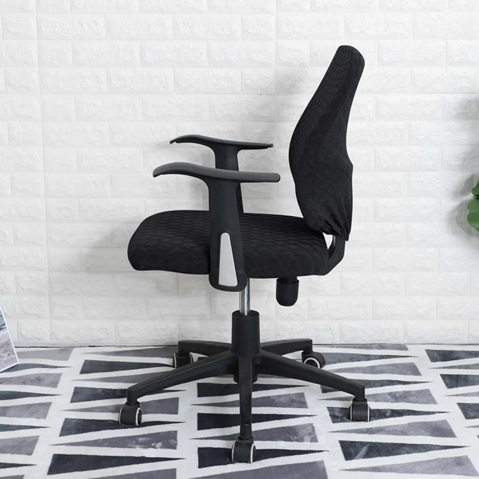 Office Chair Cover Elastic Stretch Chair Slipcovers Removable Anti Dust Universal Waterproof Stretchable Computer Chair Cover
