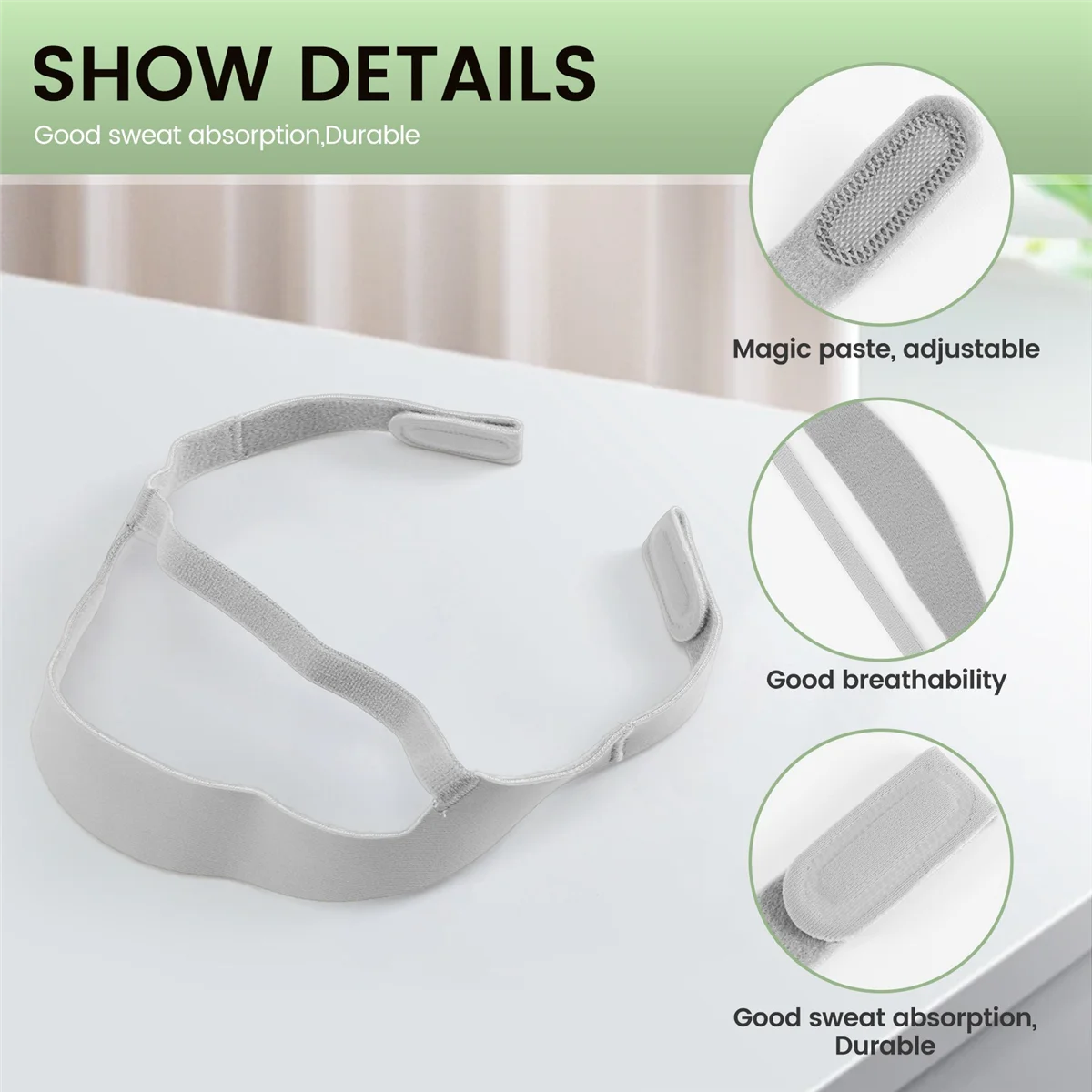 BVBV พัดลมระบายอากาศแบบคาดศีรษะสําหรับ Philips Respironics Dreamwear CPAP/BiLevel หน้ากากหมอนจมูก