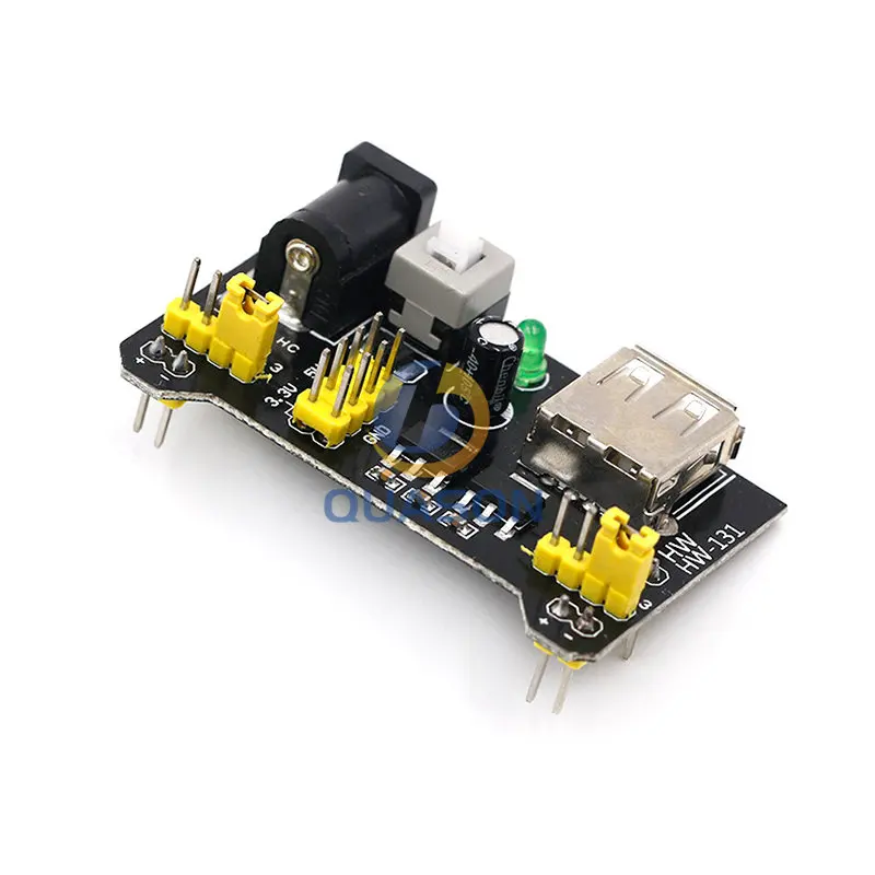 MB102 Breadboard Power Supply Module /MB102 white Breadboard Dedicated Power Module 2-way 3.3V 5V MB-102 Solderless Bread Board