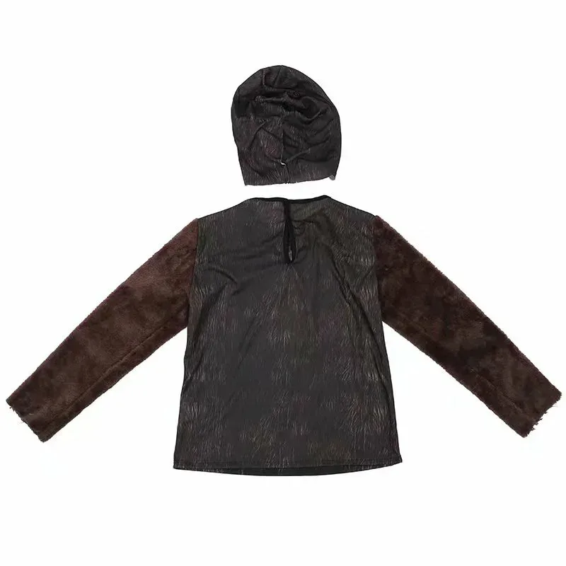 زي كينغ كونغ الجديد التنكري زي الغوريلا للأطفال زي حفلة الكرنفال