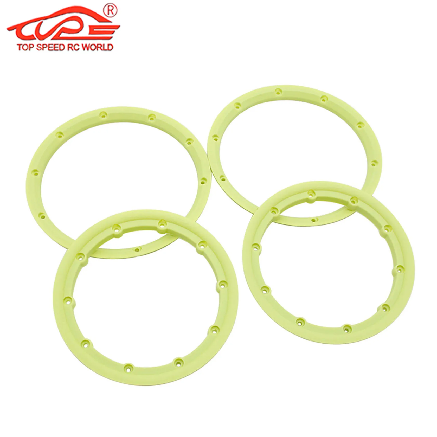 HPI ROVAN KM BAJA Losi 5ive-T FID DTT QL 트럭 부품용 1/5 나일론 또는 크롬 플라스틱 내부 또는 외부 휠 허브 비드락 링