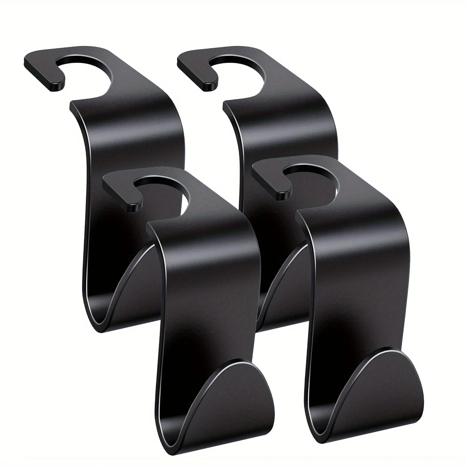 Крючок Для Подголовника Автомобиля S-образный Органайзер Для Хранения Из Полипропилена Для Сумки, Пальто, Зонтика