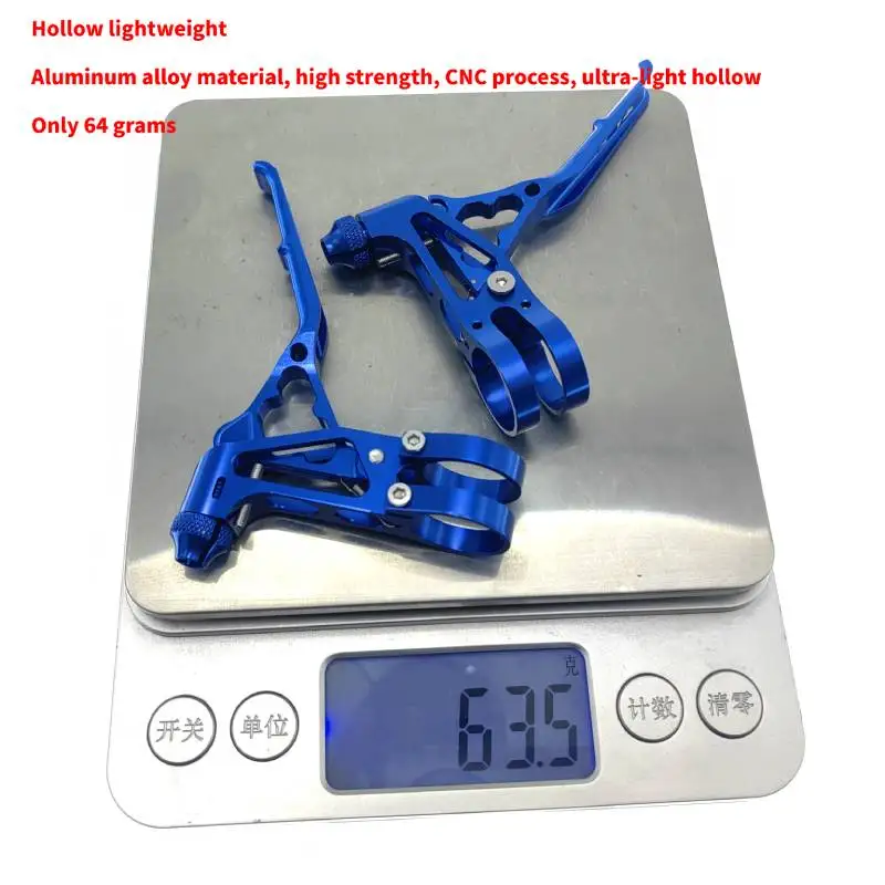 Fahrrad Brems Griff Faltrad 14/16/20 Zoll MTB BMX Fahrrad Ultraleicht CNC 64g Bremshebel Für Brompton V Brems Griff Hebel – Detail 1