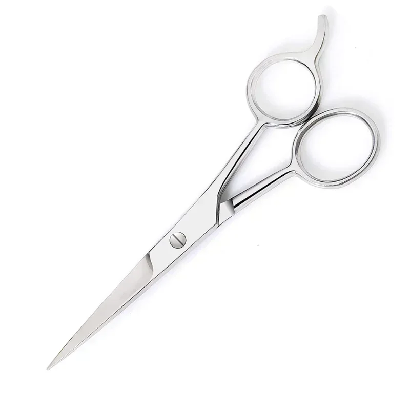 Stainless Steel Facial Hair Shears Cutting Mustache Eyebrow Trimming Salon Razor Edge Barber Beard Scissors