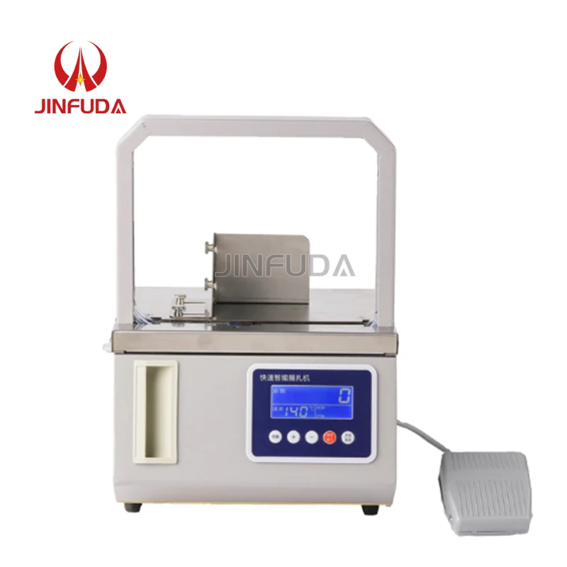 

Automatic Banding Machine With Digital Display For Documents Small Packages Binding