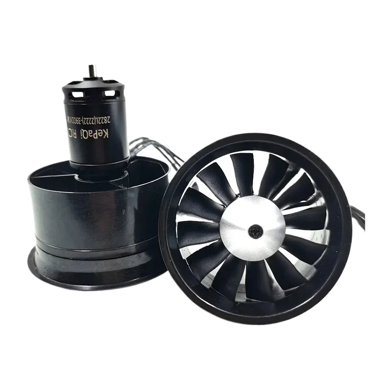 EDF 64mm model aircraft ducted fan 12-blade drone brushless motor 64 ducted QF2822 engine kopach 2822 2400kv 3500kv 3800kv