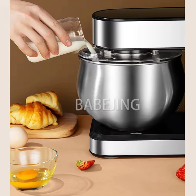 BABEJING New Hot Selling 1200w Kitchen Mixer, Electric Stainless Steel Filling Mixer, Kneading Machine