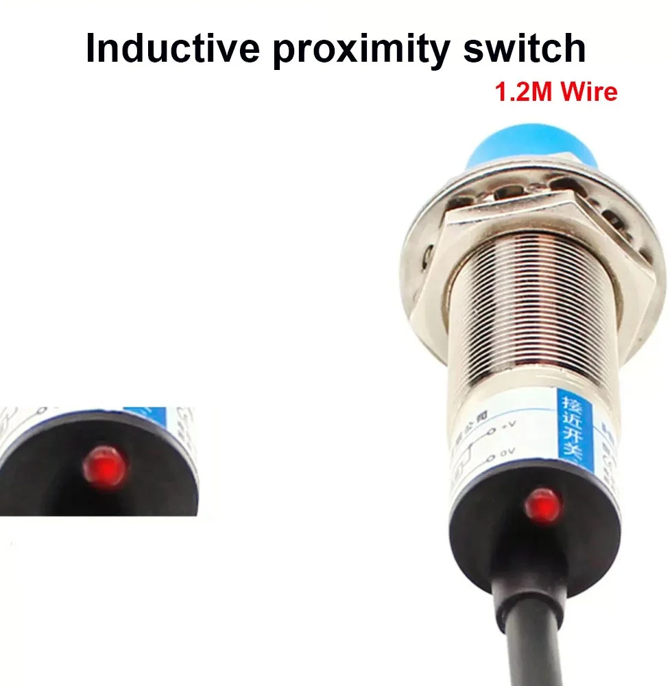 Proximity Switch Inductive Proximity Sensor Detection Switch NPN/PNP DC 6-36V Approach Sensor 12mm LJ18A3-8-Z/BX/AX/BY/AY/EX/DX/