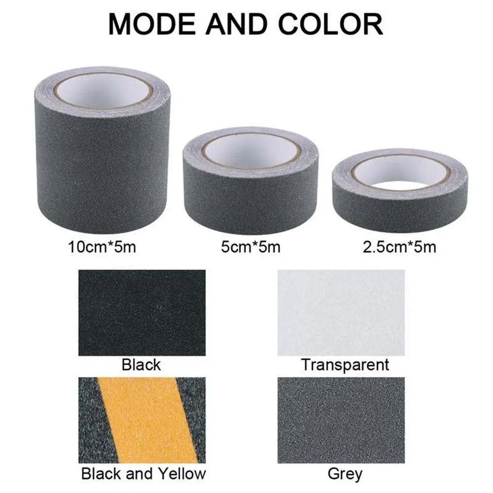 Non Slip Indoor Stickers Traction Grip Tape Flooring Strips Strong Adhesives Anti-slip Tape