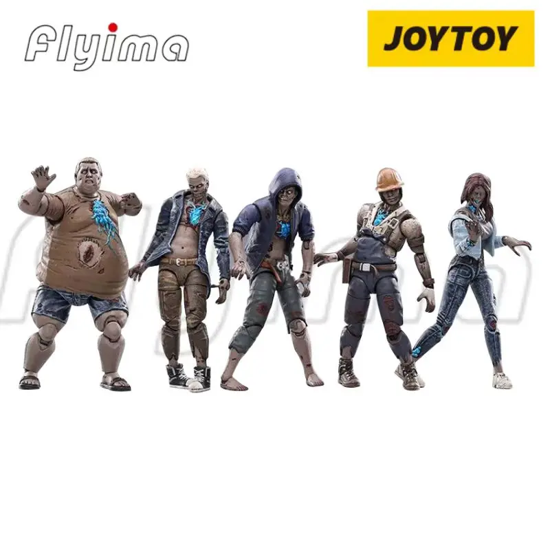 

JOYTOY Zombies 1/18 Action Figures Infected Persons Collectible Toy Model Christmas Gift For Men