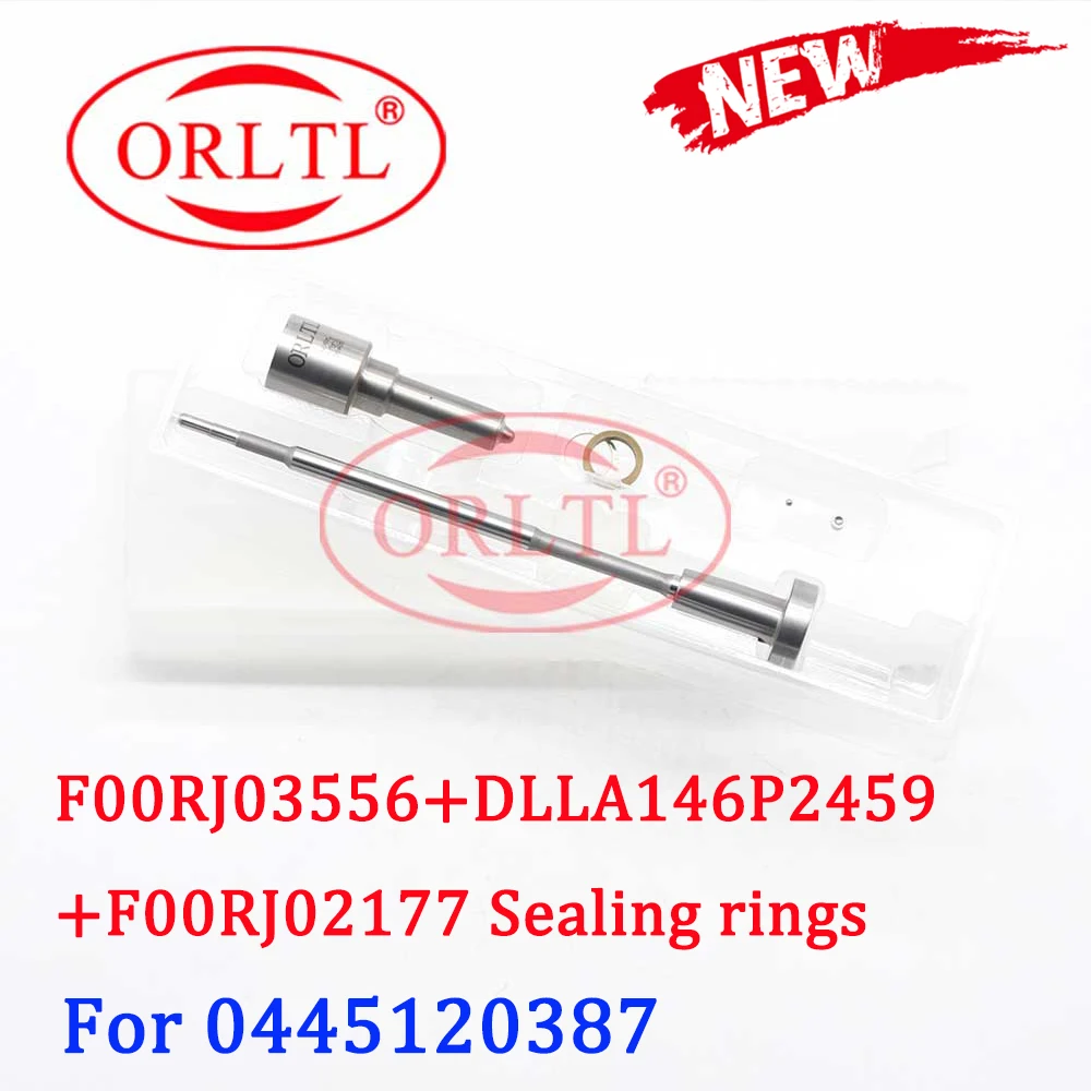 

0445120387 Diesel Injector Repair Kits Nozzle DLLA146P2459 0433172459 Fuel Valve F00RJ03556 For Bosch Sprayer 0445 120 387