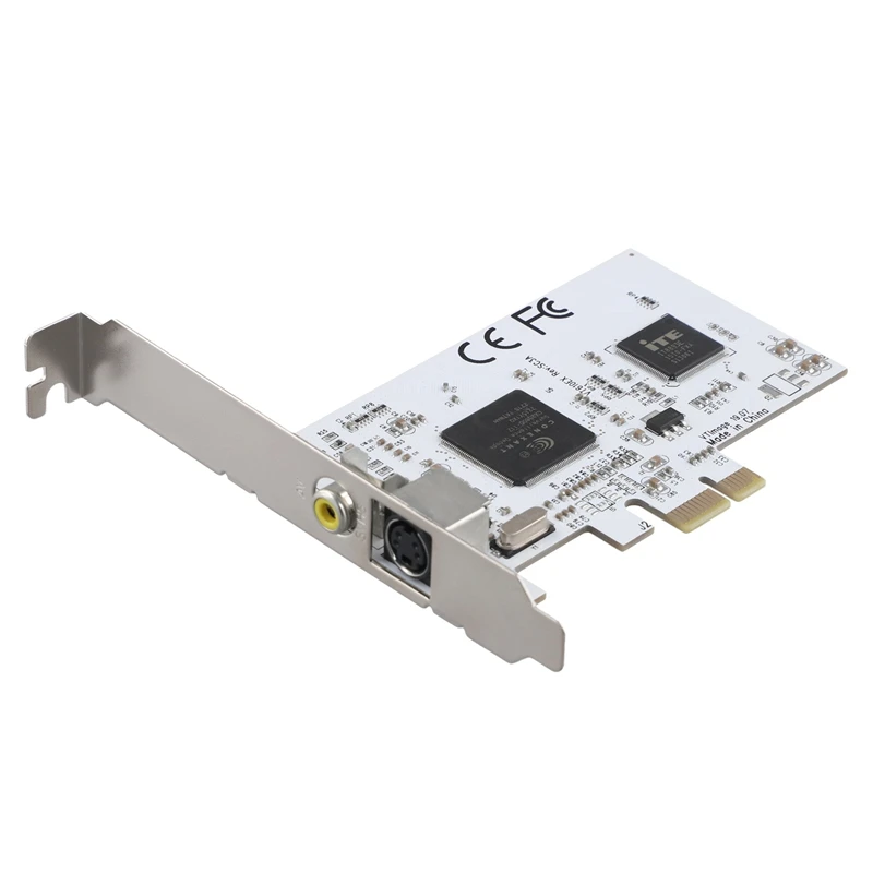 PCIE Expansion Card PCIE to AV Surveillance HD 640X480 Resolution Video Capture Card Image Capture Card