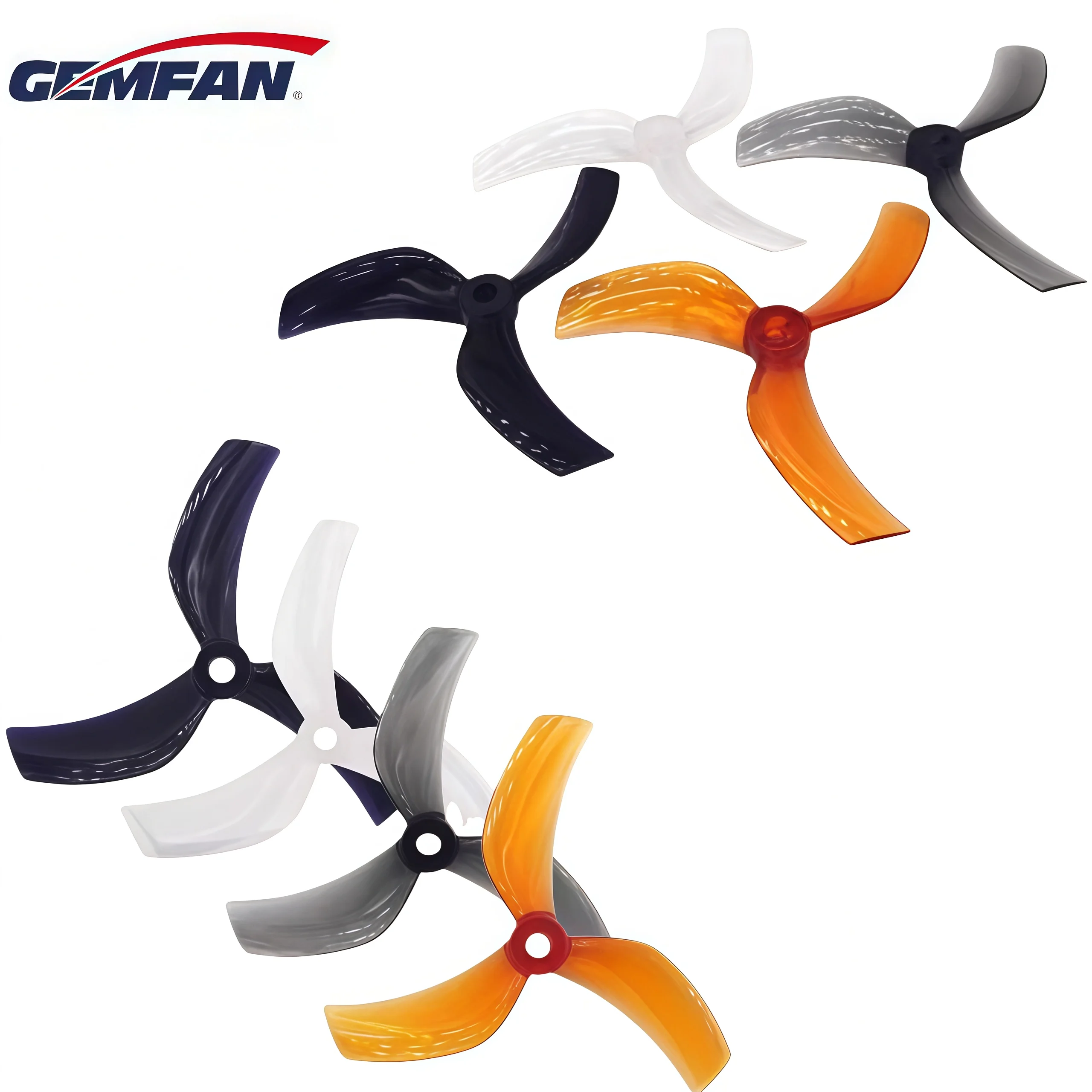 Gemfan Qianfeng D90 3.5-inch 3-blade Gepu Black Shadow D90 Upgraded FPV Crossover Propeller
