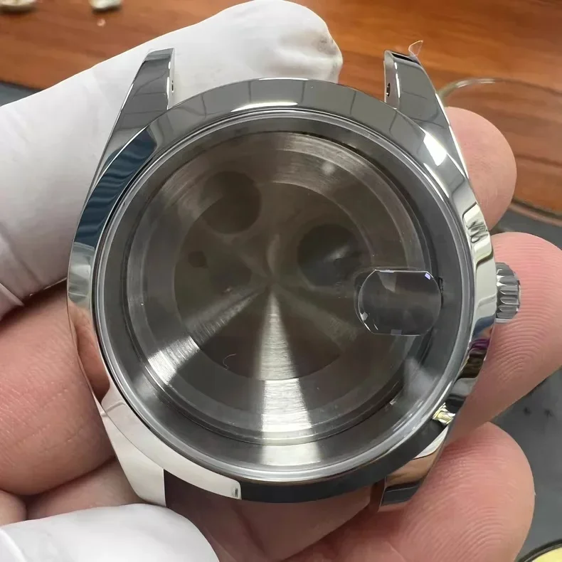 AR 41MM date jt Smooth bezel 126334 for 3235Movement solid stainless steel case