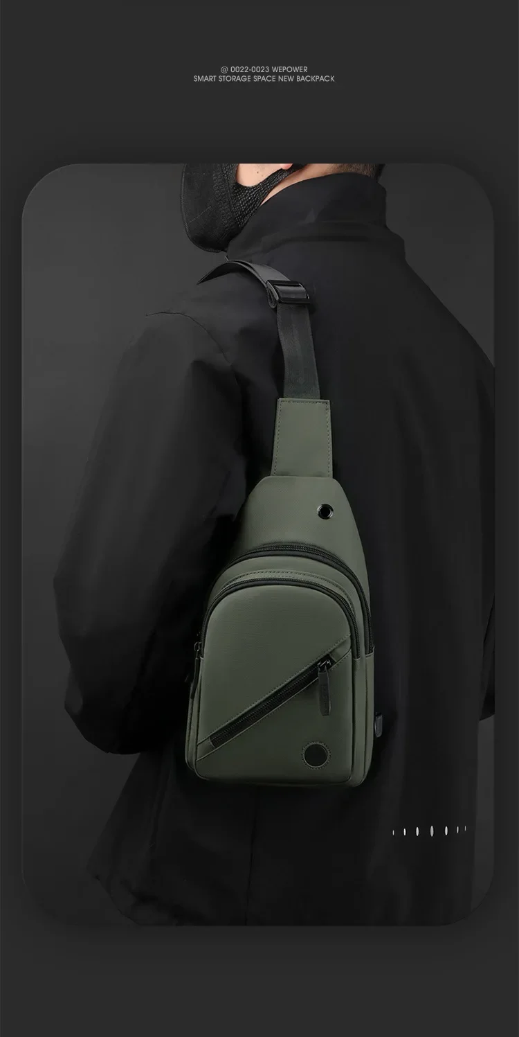 Lightweight Men's Chest Bag Image 15