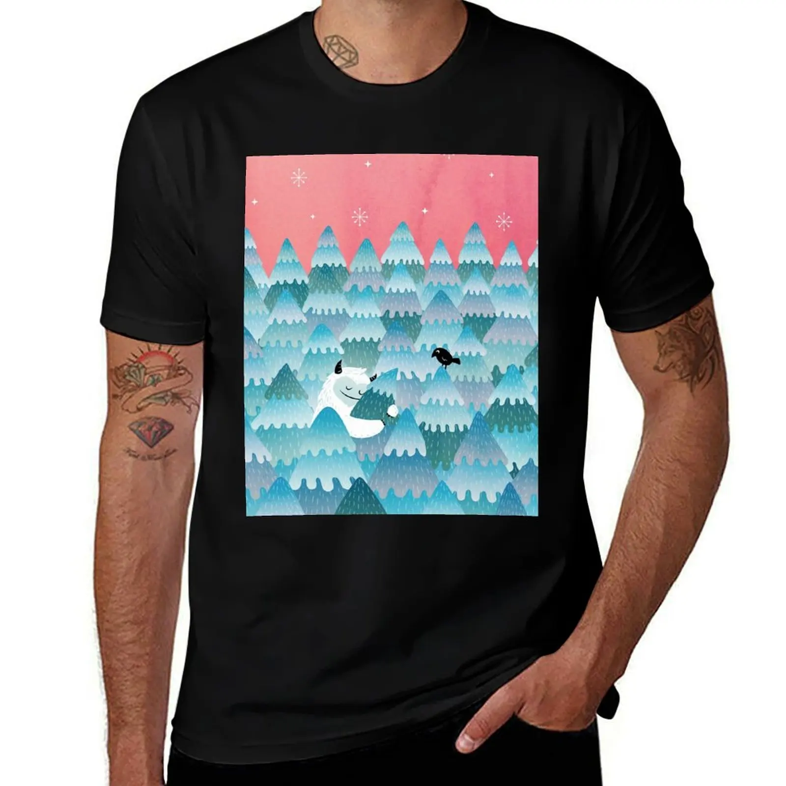 Tree Hugger T-Shirt Fashion Casual Short Sleeve T-Shirt