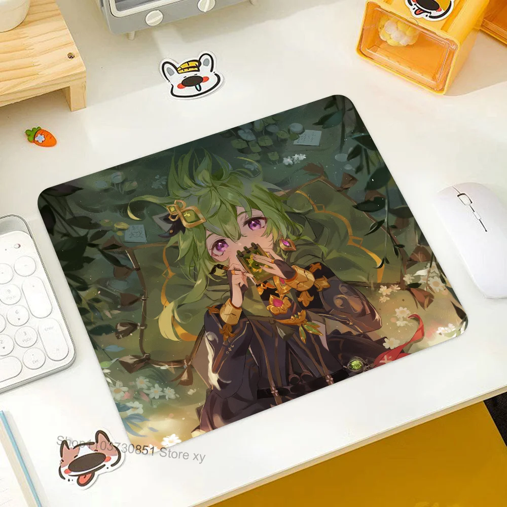 

Collei Genshin Impact Mousepad RGB Small Size Gaming Mouse Pad With LED Light Desk Mat Super Smooth Non-slip Rubber