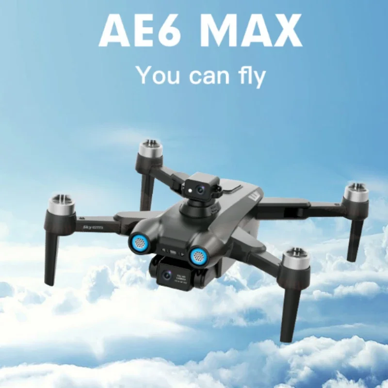 AE6 Drone Professional 8K Dual Camera Quadcopter Helicopter Dorn Obstacle Avoidance Optical Flow 5G WiFi RC FPV Toy Gift Toy