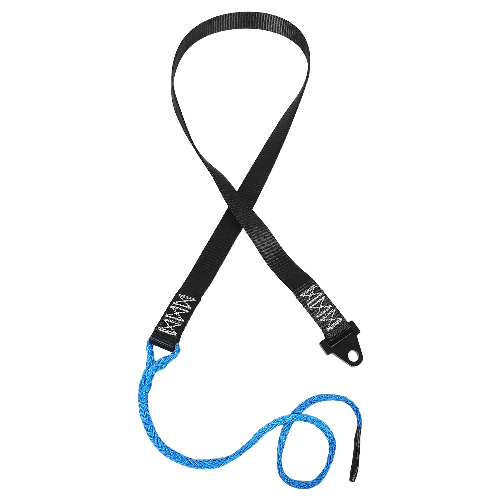 64 Inch Heavy Duty Plow Strap for Atv Utv Winch Snow Plow Lift Rope Cold Resistant Wear Resistant Quick Install Winch Strap