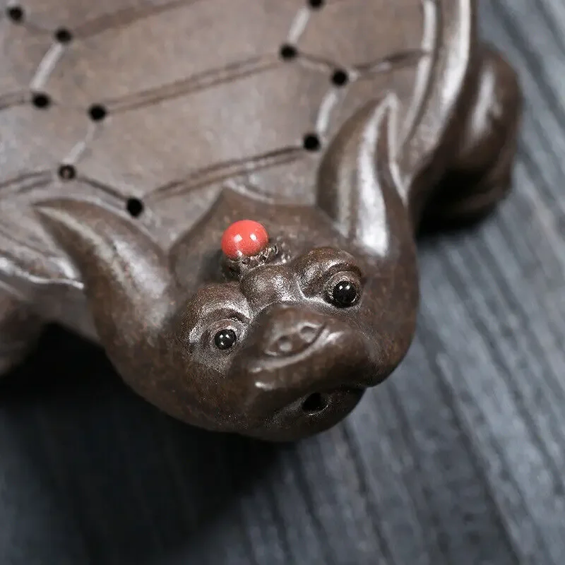 turtle design holder for tea pot yixing clay mat creative water reservoir mat