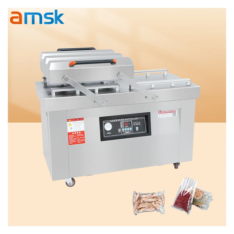 Hot Selling Double Chamber Vacuum Packing Machine Vacuum Sealer for Meat & Food Sealing Machine