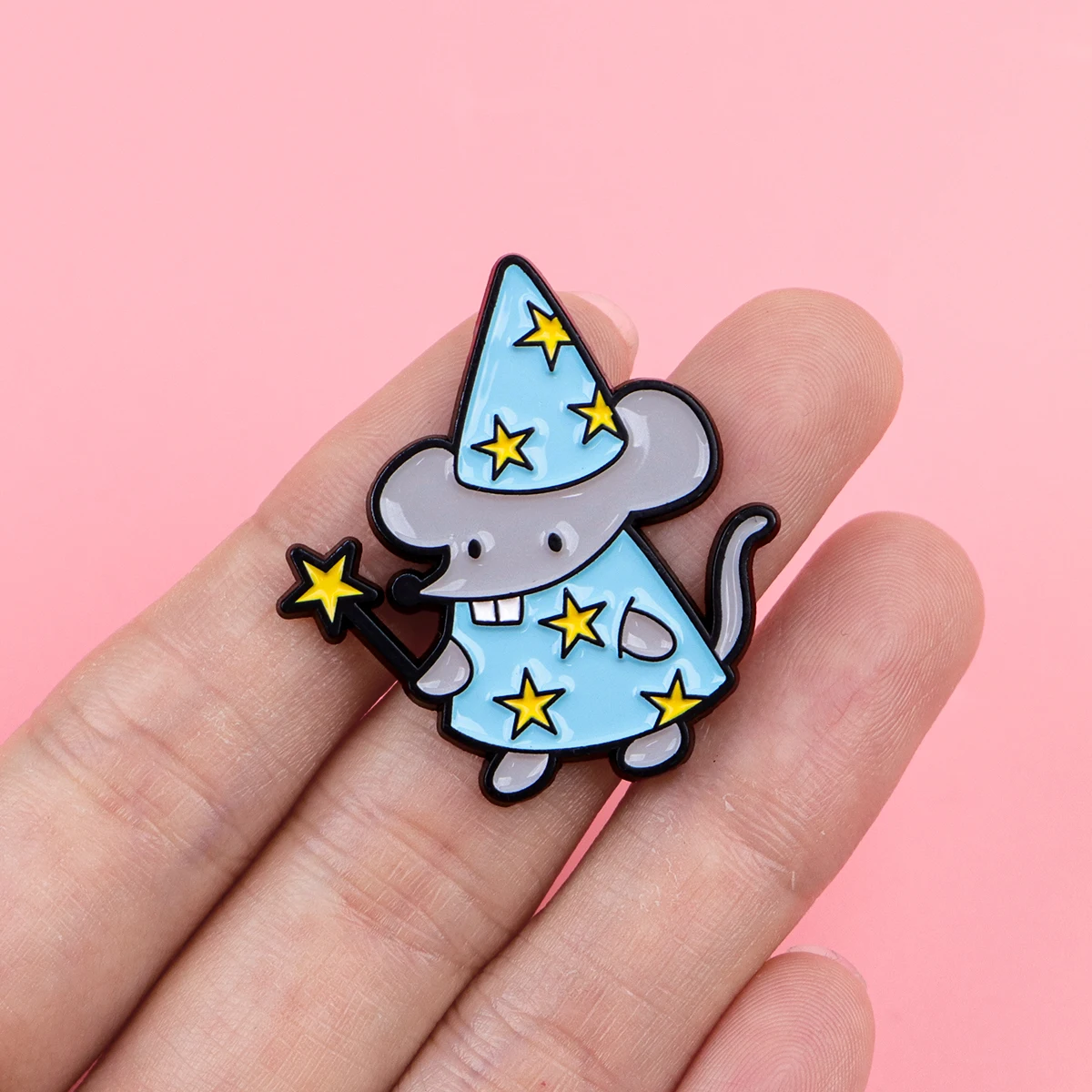 Cartoon Animals Lapel Pins Backpack Pins Men Women Soft Enamel Pin Badges Jewelry Accessories Wolf Brooch for Clothes
