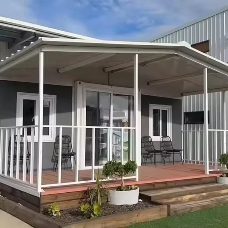 

Ready-Made 40ft 20ft Container Expandable Folding House Steel and Sandwich Panel Material Villa Shipping Expandable House