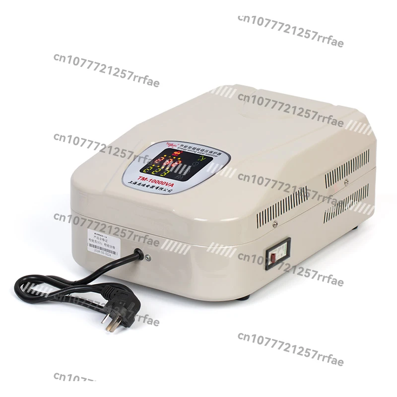

Fully automatic household 220v voltage regulator computer 10000w free installation 1-3P air conditioner voltage regulator high