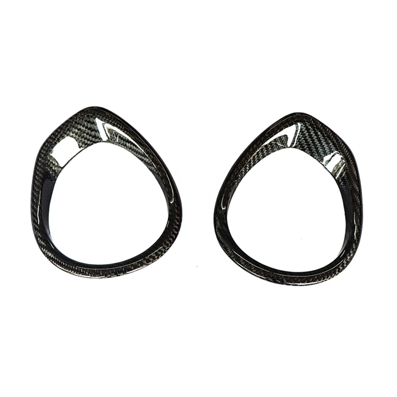 

Motorcycle Carbon Fiber Speedometer & Tachometer Ring Cover Trim For Yamaha TMAX 530 2017 2018 2019 / TMAX 560 2020 2021