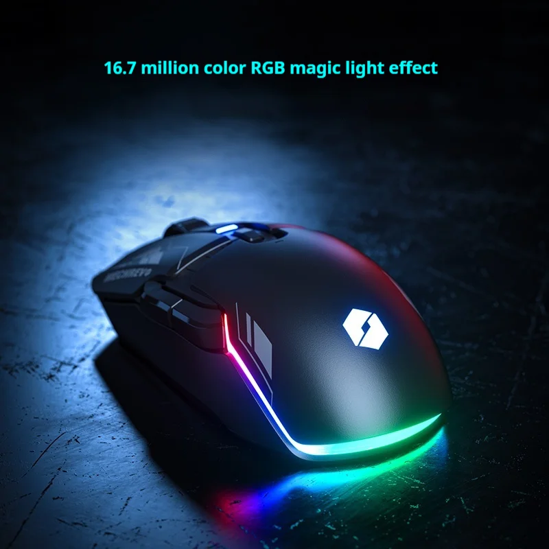 Mechrevo M770 Mouse da gioco wireless Hot Plug e sostituisci la cover posteriore Regalo portatile leggero per mouse a mano piccolo