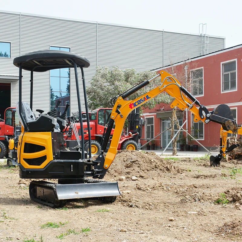 

Cheap Price Customized New Excavator 1.2 Ton 1ton Crawler Mini Escavator CE EPA Strong Engine Excavators For Sale