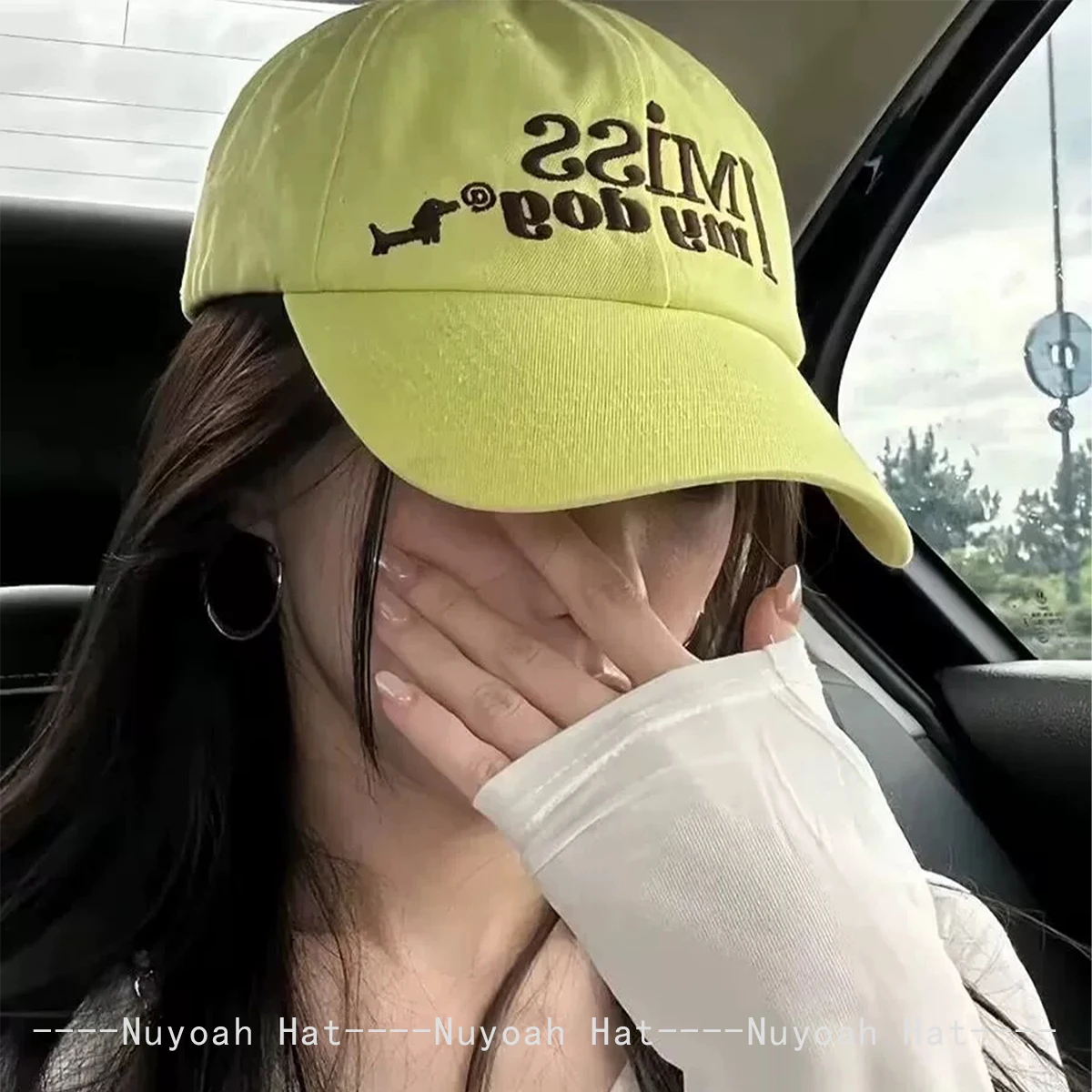 New Unisex American High Quality Letter Puppy Embroidery Baseball Hats Sunshade CAMO Versatile Peaked Caps Street Fashion Ins 4