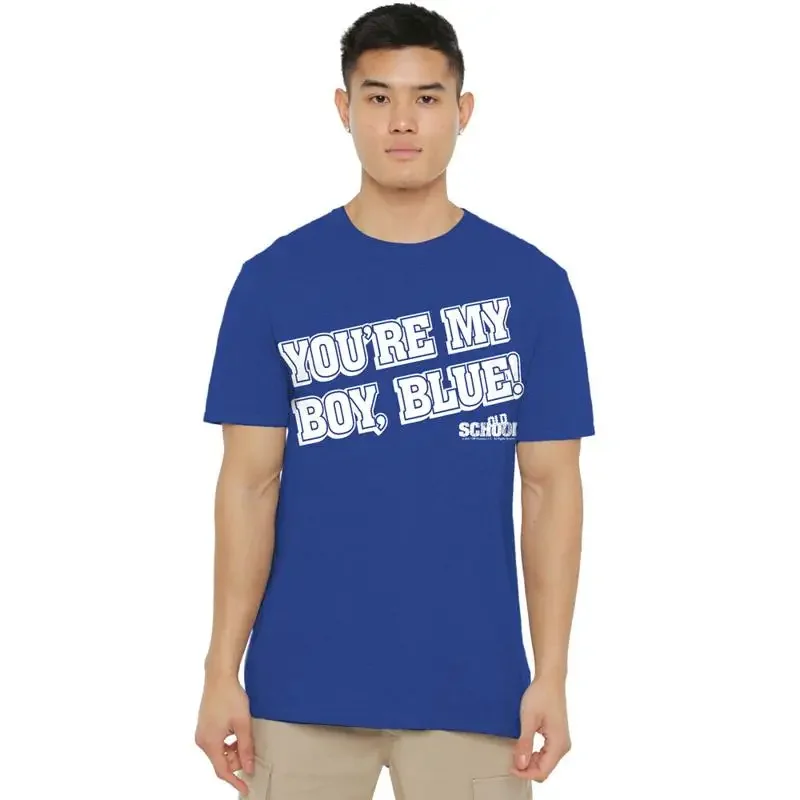 Camiseta Old School My Boy Blue S 2Xl Royal
