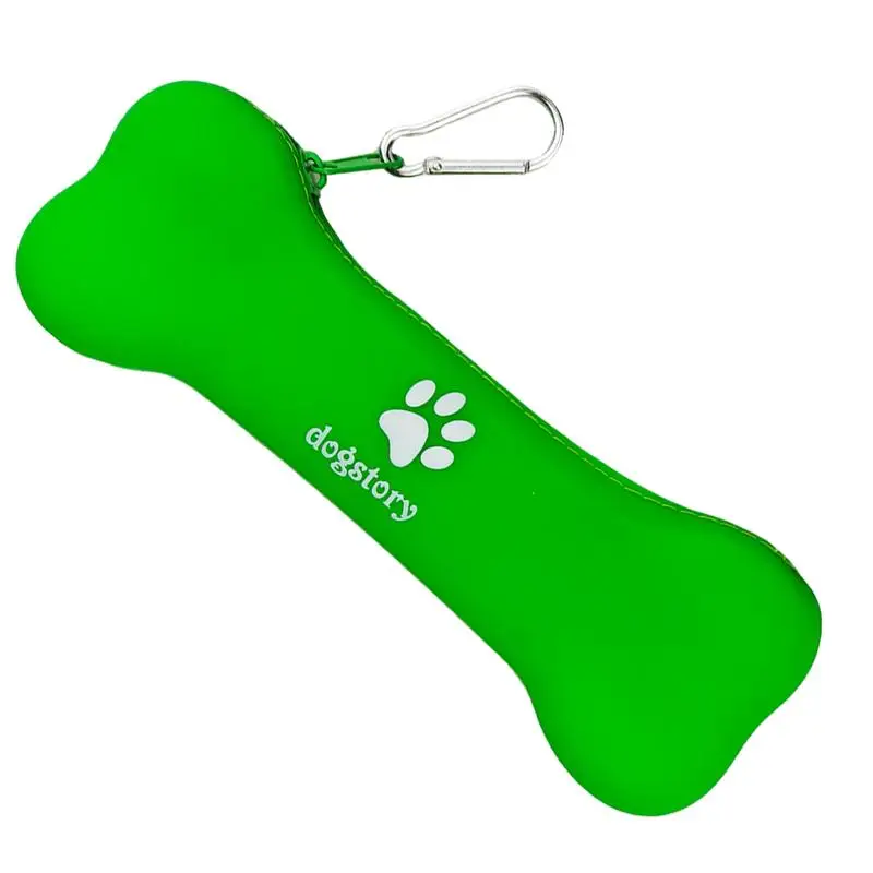 New Portable Dog Treat Pouch Training Dog Treat Bag With Carabiner Dog Treat Box For Camping Zippered Snack Bag For Dog Training