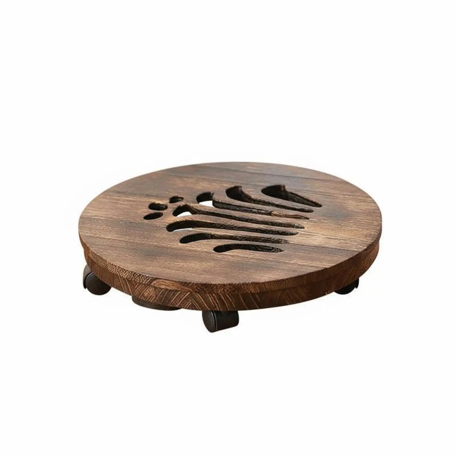 Plant Roller Base Heavy Duty Garden Furniture Indoor Outdoor Use for Living Room