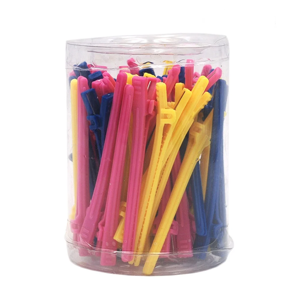 

Hairdressing Positioning Clips Plastic Alligator Clips for Styling Sectioning Salon Accessories Perfect for Men Women