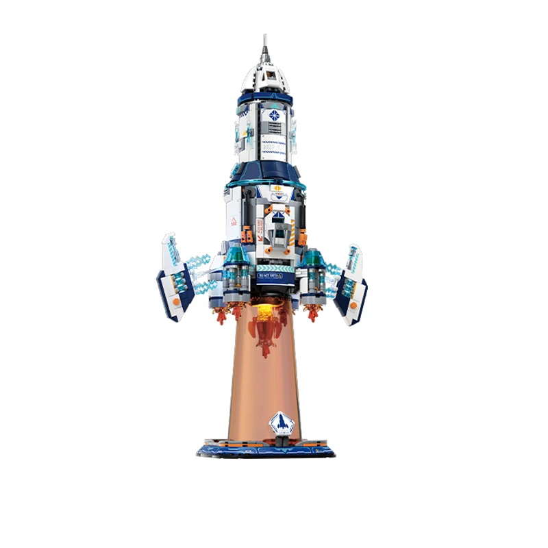 

Weekit Модель спутниковой ракетки Строительные блоки Космическая технология Спутниковая ракета Запуск аэрокосмической серии Кирпичные игрушки Подарки для взрослых