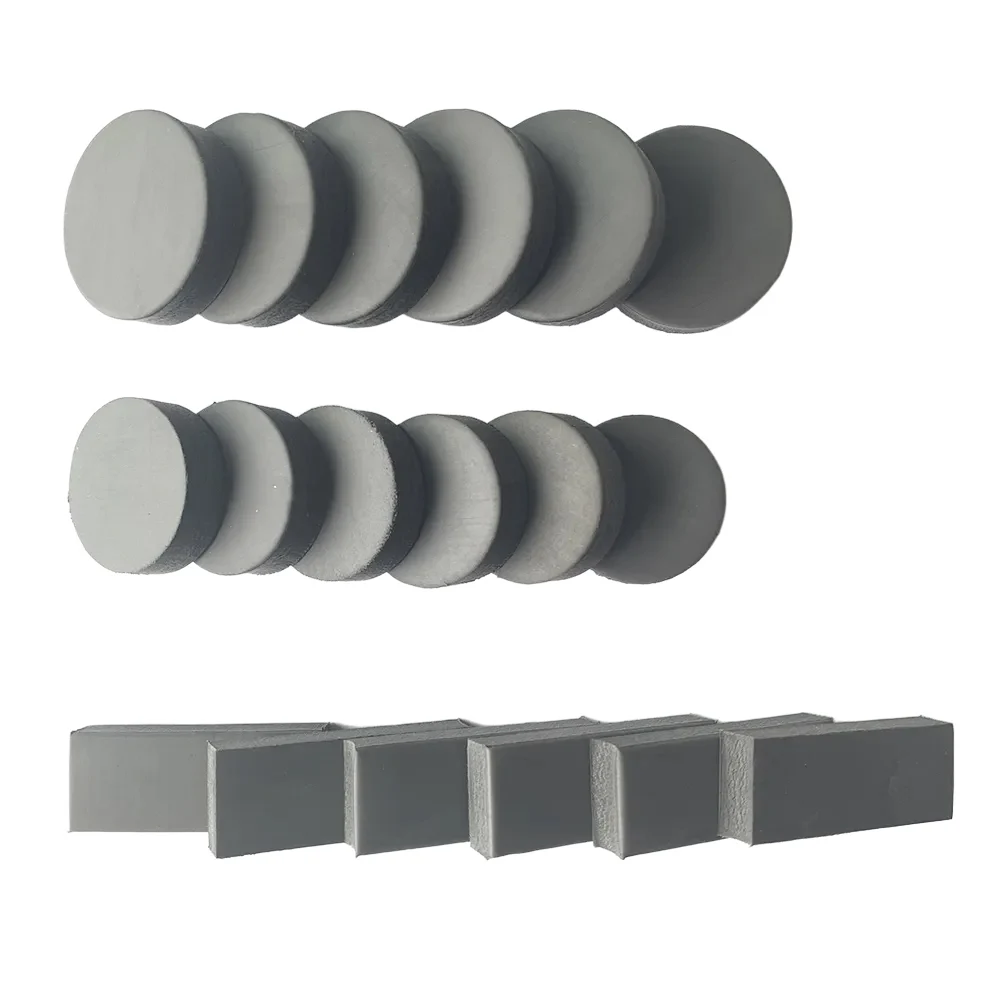 Big Circle28*7mm 7mm Thick Pad Craft Stamp Replacement Parts Craftwork 6 Pieces In Three Sizes Convenient Replacement