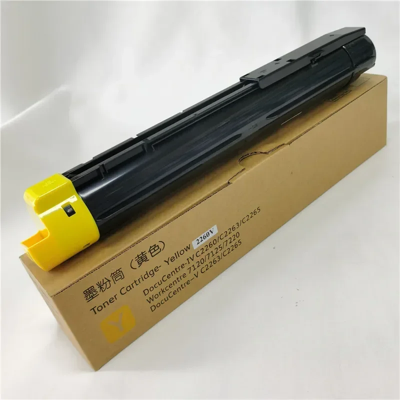 1PC CMY280g BK400g Toner Cartridge For Xerox WorkCentre 7120 7125 7220 7225 DocuCentre IV C2260 C2263 C2263L C2265