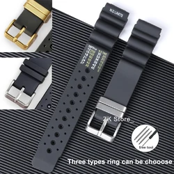 ND Limits Diver Rubber Silicone Strap 20mm 22mm 24mm Sport Watchband for Seiko for Citizen Promaster Diver Bracelet Belt