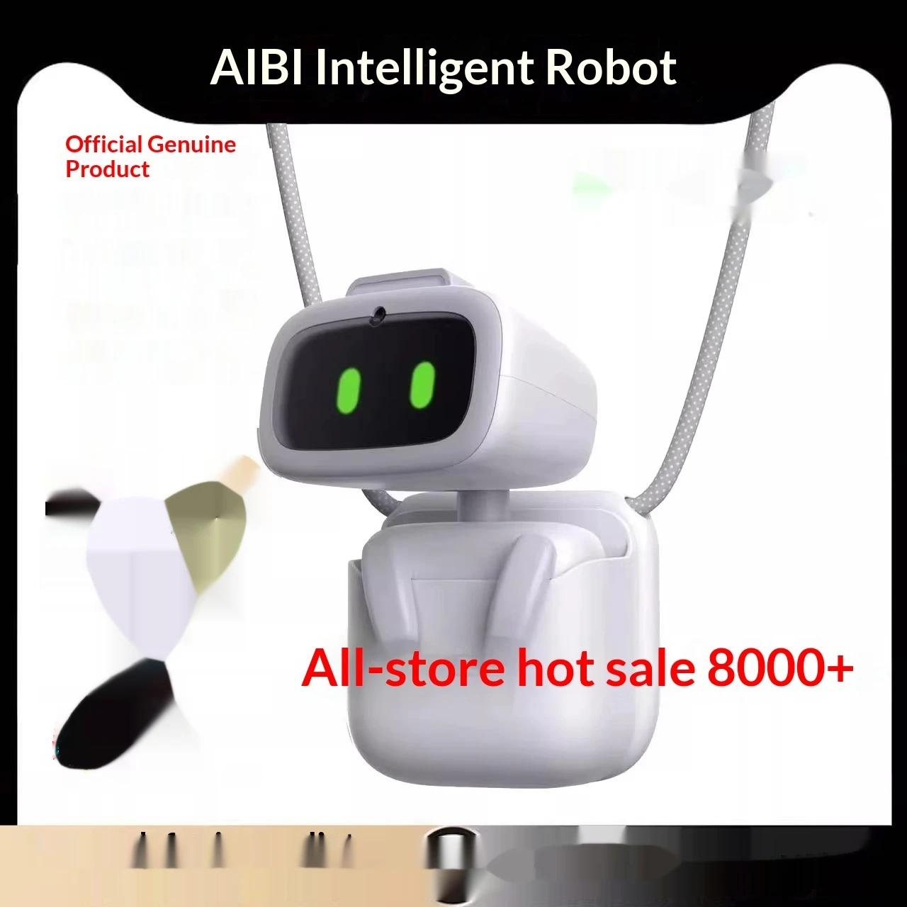 Aibi LivingAI Smart Robot Companion Robot Social Emotional Interaction Facial Identification Wireless Indoor Intelligence Gifts - view 5