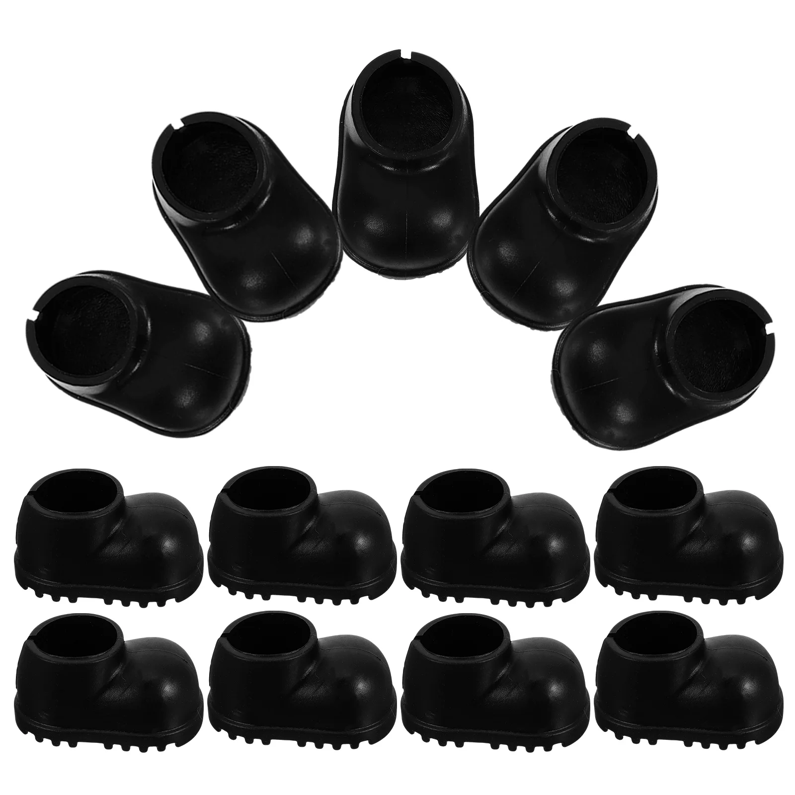 10 Paar Baby-Regenstiefel-Zubehör, Miniatur-Figur, Spielzeug, Schuhe, Hausdekoration, Dekor, Stiefel, Figur