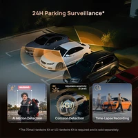 70mai A810S 4K Dash Cam IMX678 Dual HDR Supercapacitor 4G LTE Remote Control Wi-Fi 6 5GHz Voice Control GPS ADAS Car Camera 5