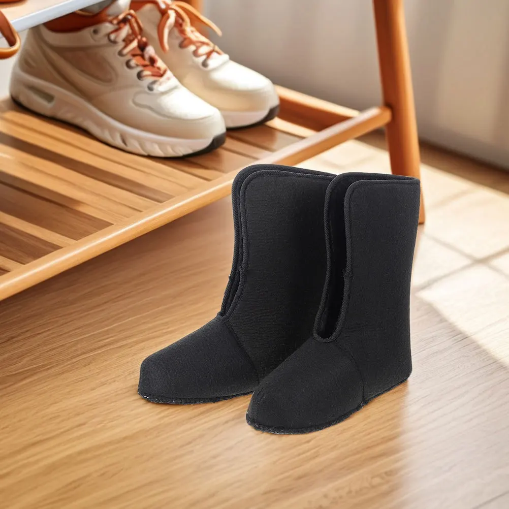 

1 Pair Waterproof Snow Boot Liner 43 Thick Soft Thermal Liner For Cold Weather Fishing Hiking Hunting Winter Shoe Liners Men
