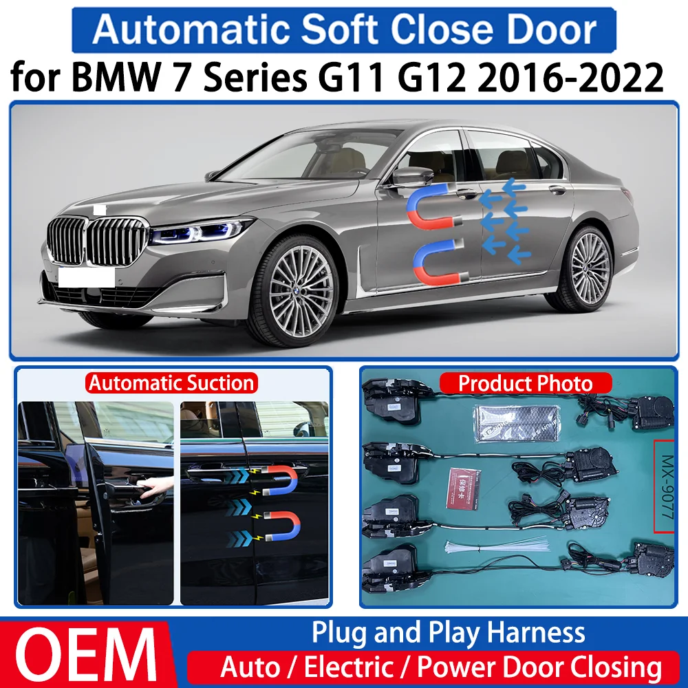 

for BMW 7 Series G11 G12 2016-2022 Car OEM Automatic Soft Close Door Electric Suction Kit Auto Power Closing System Plug＆play