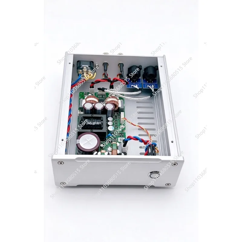 HiFi Digital Stereo Power Amplifier, XLR Input Dual Channel High Fidelity Home Audiophile Low Distortion
