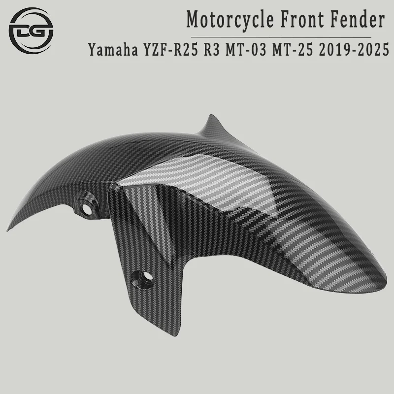 For Yamaha YZF-R25 YZF-R3 R25 R3 MT-03 MT-25  2019-2025 Motorcycle Fender Splash Dust Guard Wheel Cover Fairing