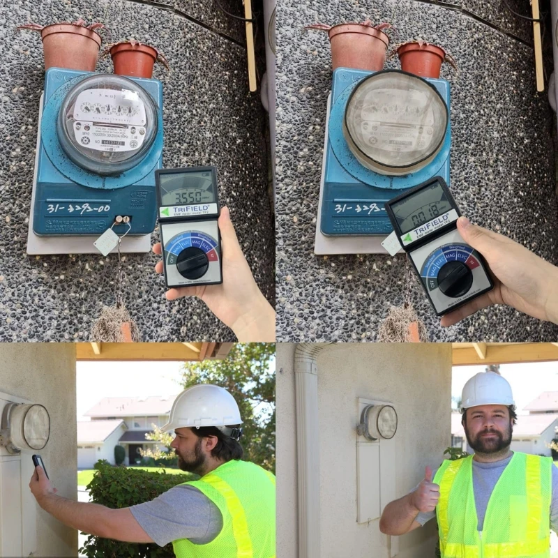 

Protective Intelligent Meter Guard Cover Reduces Frequency Exposure Foldable Universal For Home Office