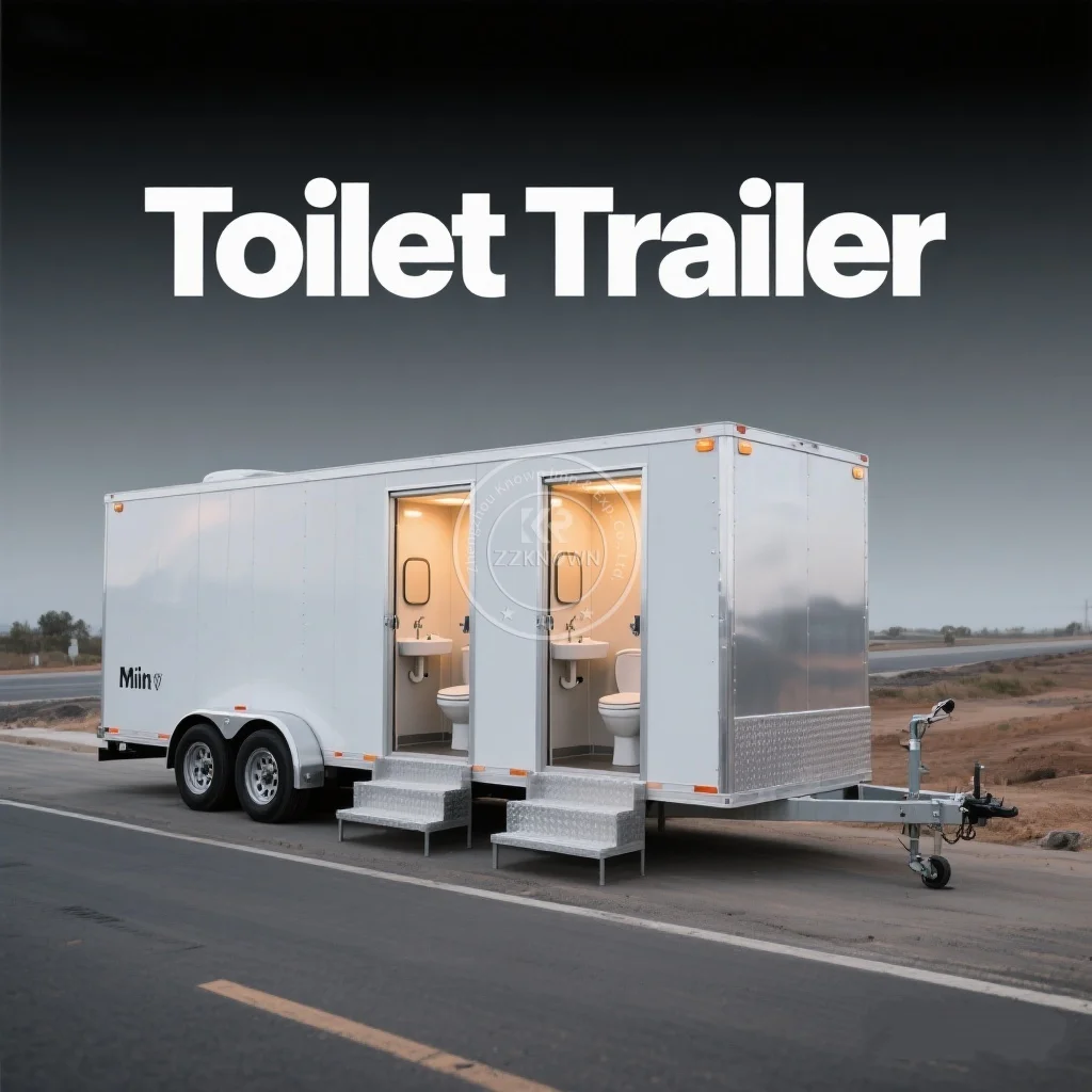 

USA Standard Portable Restroom Trailers Mobile Toilet Trailer Shower Room with Toilet Restroom Trailer Bathroom Trailer for Sale